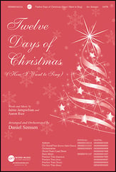 Twelve Days of Christmas SATB choral sheet music cover